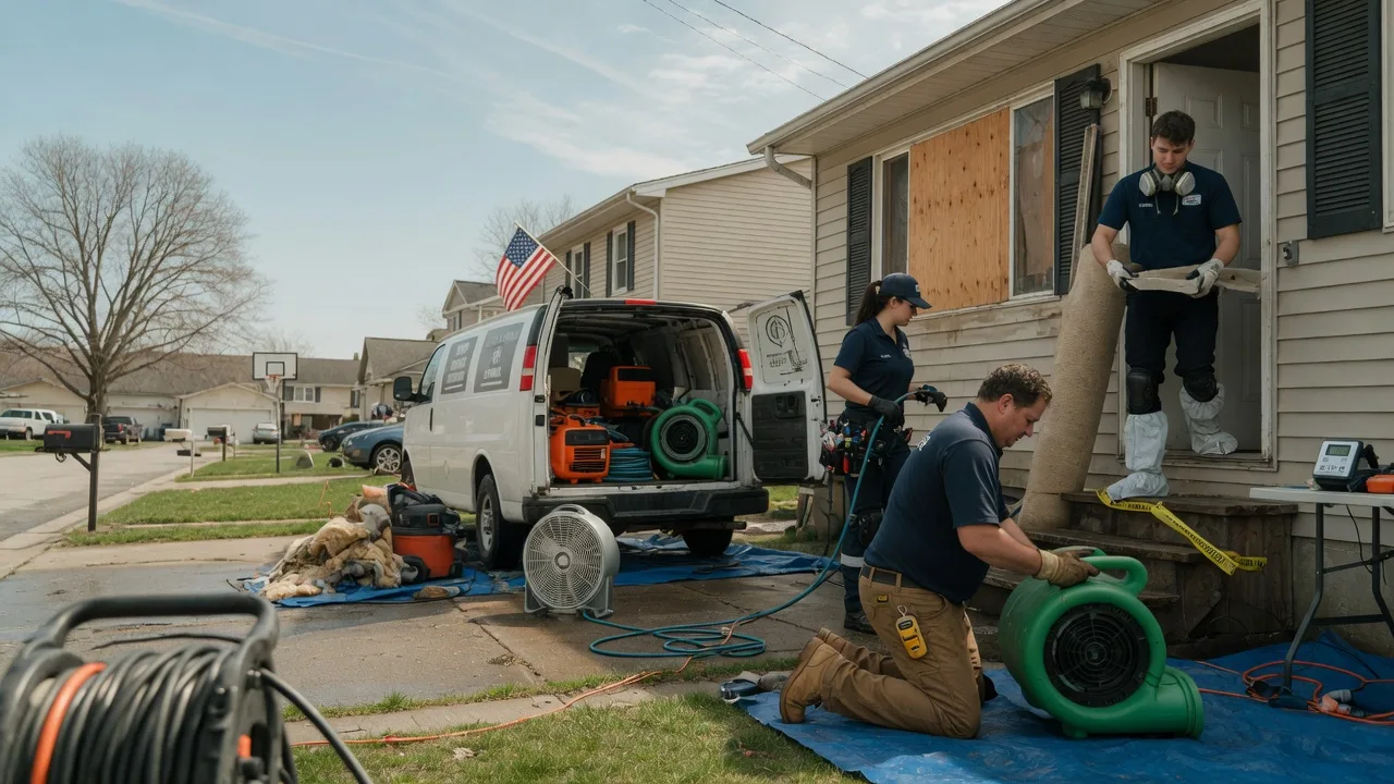 Water Damage Restoration in Strunk, KY near me